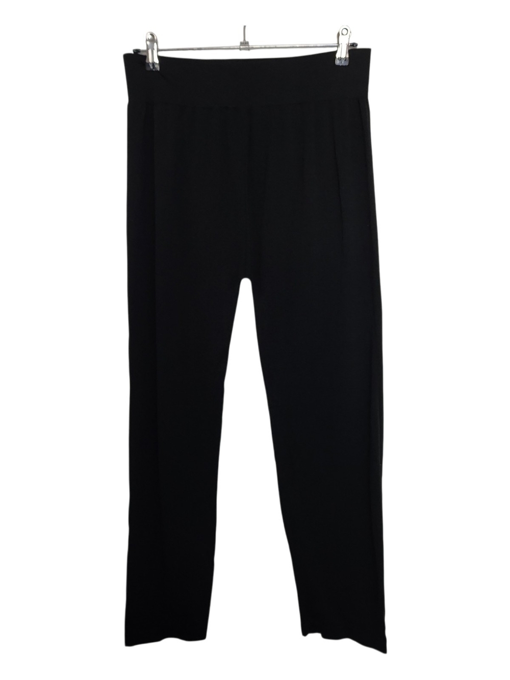 Apt. 9 Womens Black Wide Waistband Pull-On Leggings Size 3X